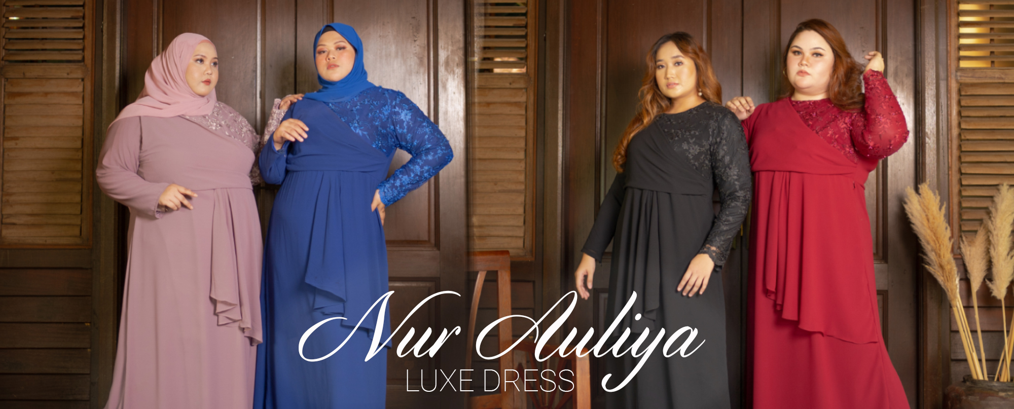 Nur Auliya Luxe Dress